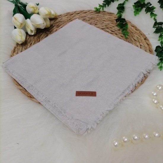 Çiçek Desen Jakar Eşarp ms103