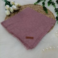 Çiçek Desen Jakar Eşarp ms109