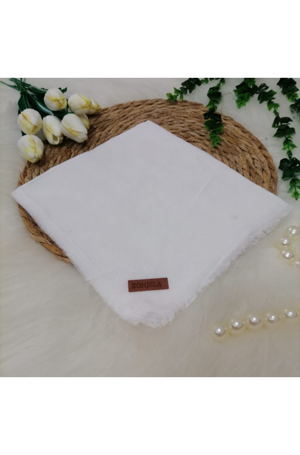 Çiçek Desen Jakar Eşarp ms110