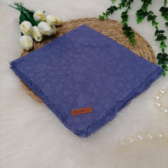 Çiçek Desen Jakar Eşarp ms119