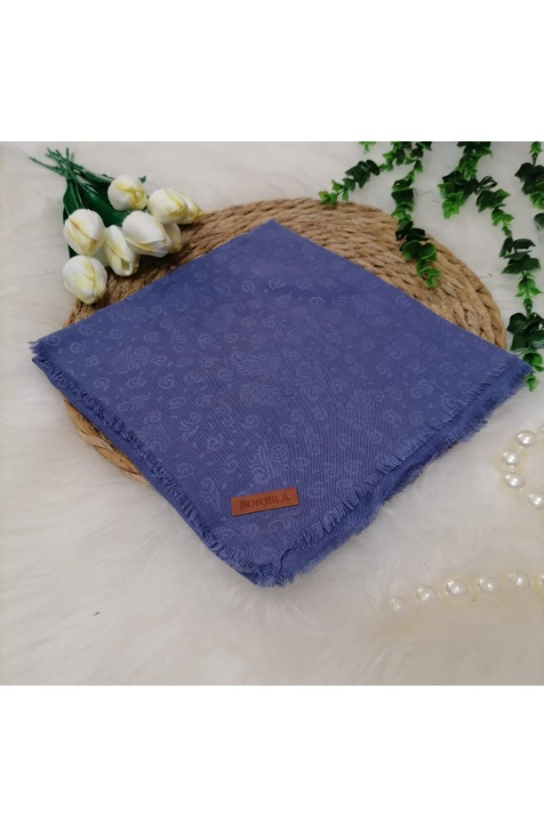 Çiçek Desen Jakar Eşarp ms119