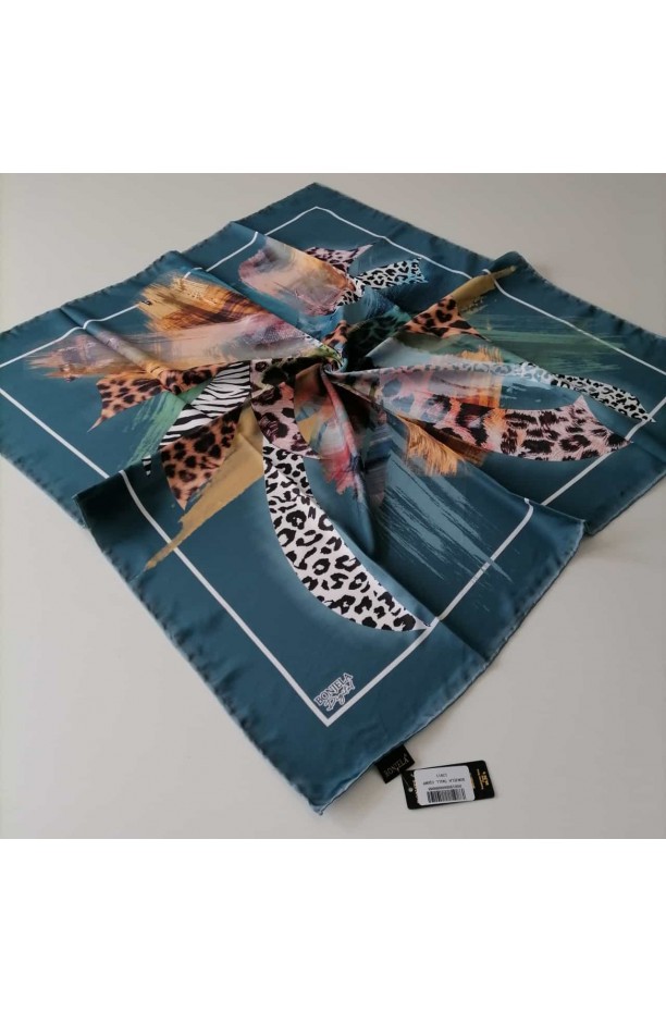 Dijital Twil Eşarp ms127