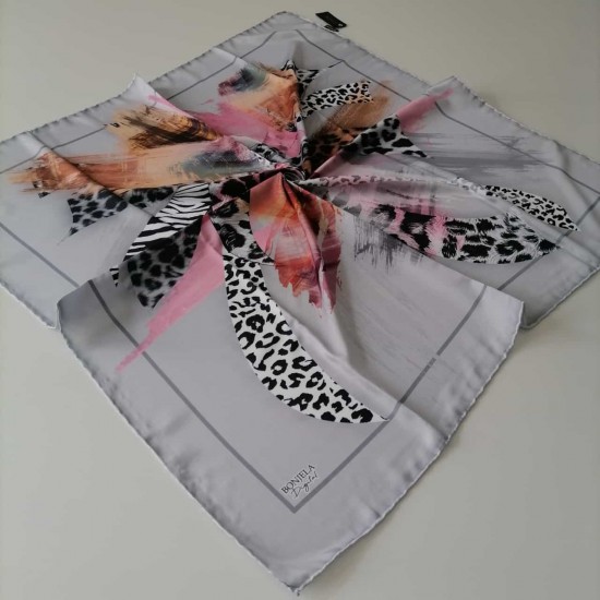 Dijital Twil Eşarp ms129