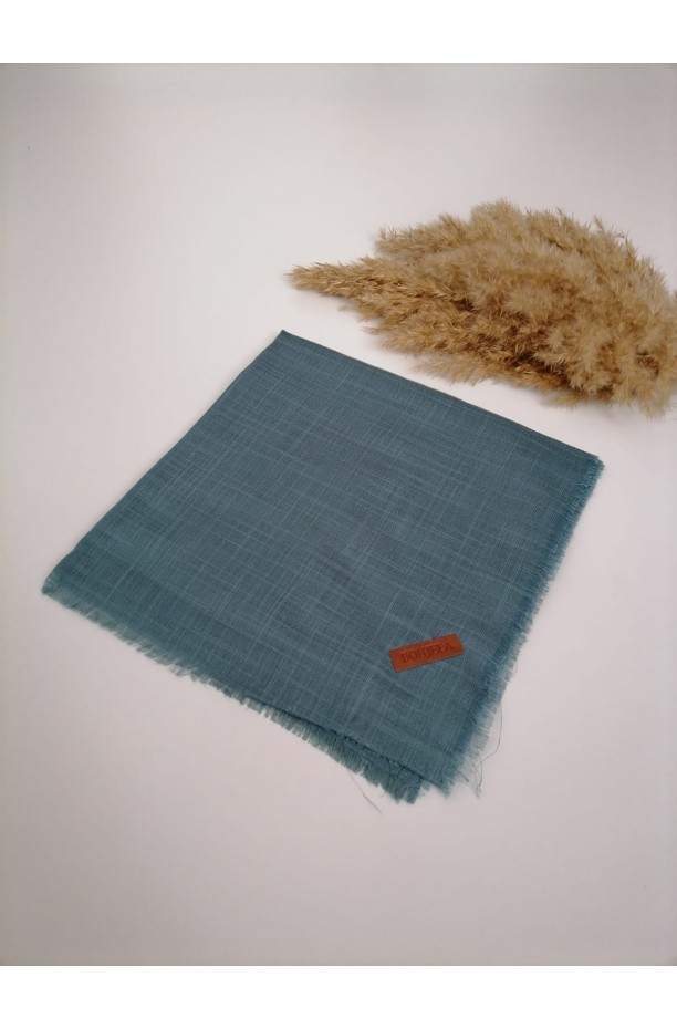 Tek Renk Simli Eşarp ms556