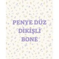 Penye Düz Dikişli Bone