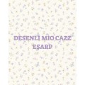 Desenli Mio Cazz Eşarp