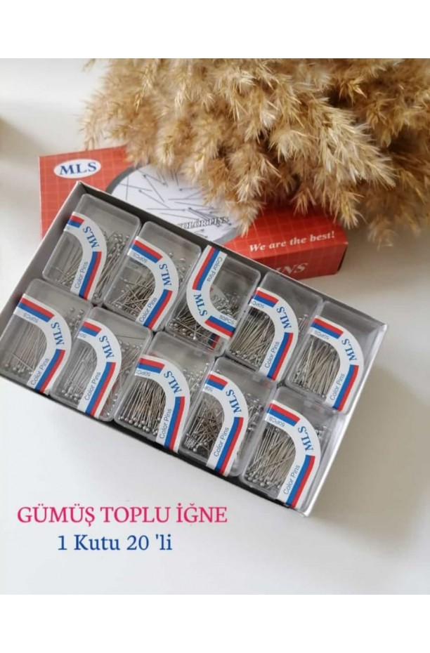 Toplu İğne 20'li 1 Kutu ms562