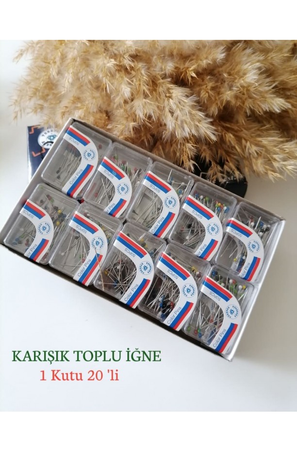 Toplu İğne 20'li 1 Kutu ms564