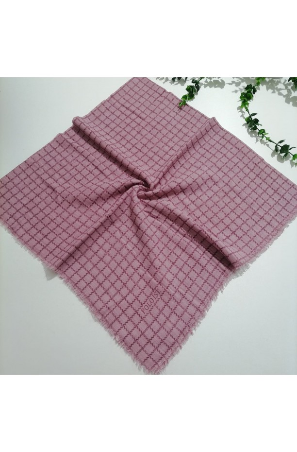 Poloist - Flamlı Pamuklu Eşarp ms713